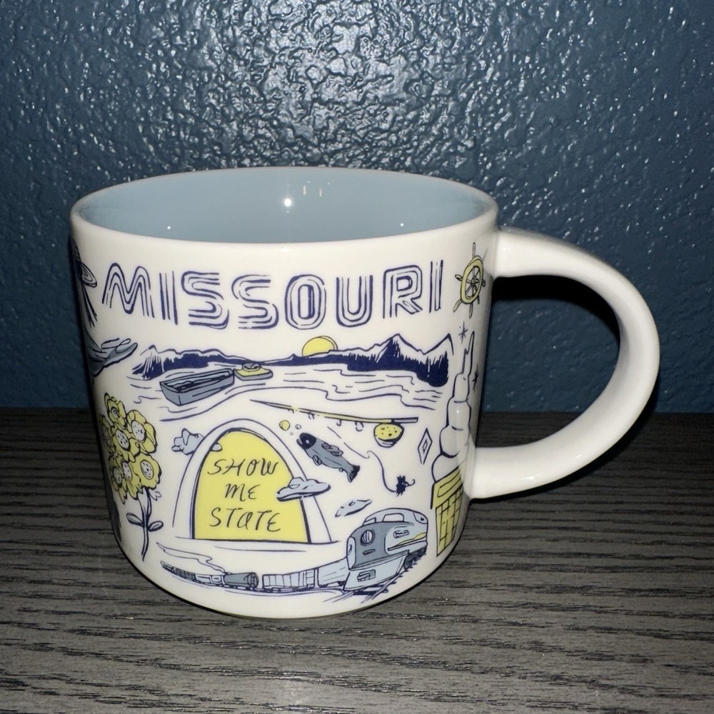 Starbucks MISSOURI Been There Series BTS 14oz Coffee Mug Excellent Condition
